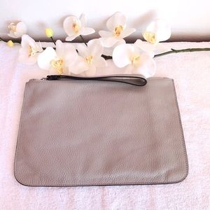 New Italy Adagio Leather Pouch wristlet purse storage bag